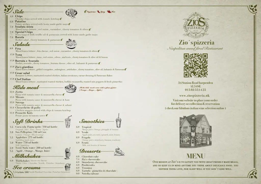 Menu_Zio's Pizzeria_Harpenden_image_3