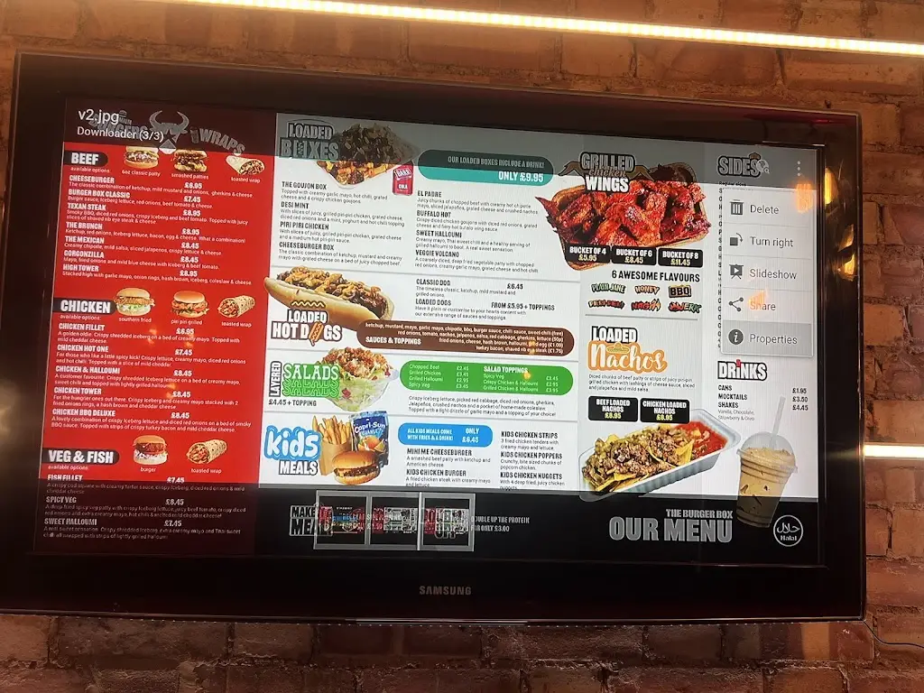 Menu_The Burger Box - Harpenden_Harpenden_imagen_2