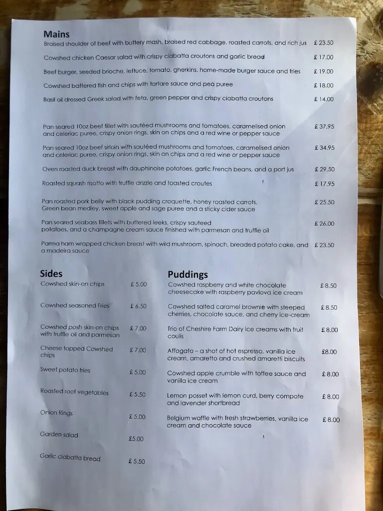 Menu_Cowshed_Albrighton_image_3