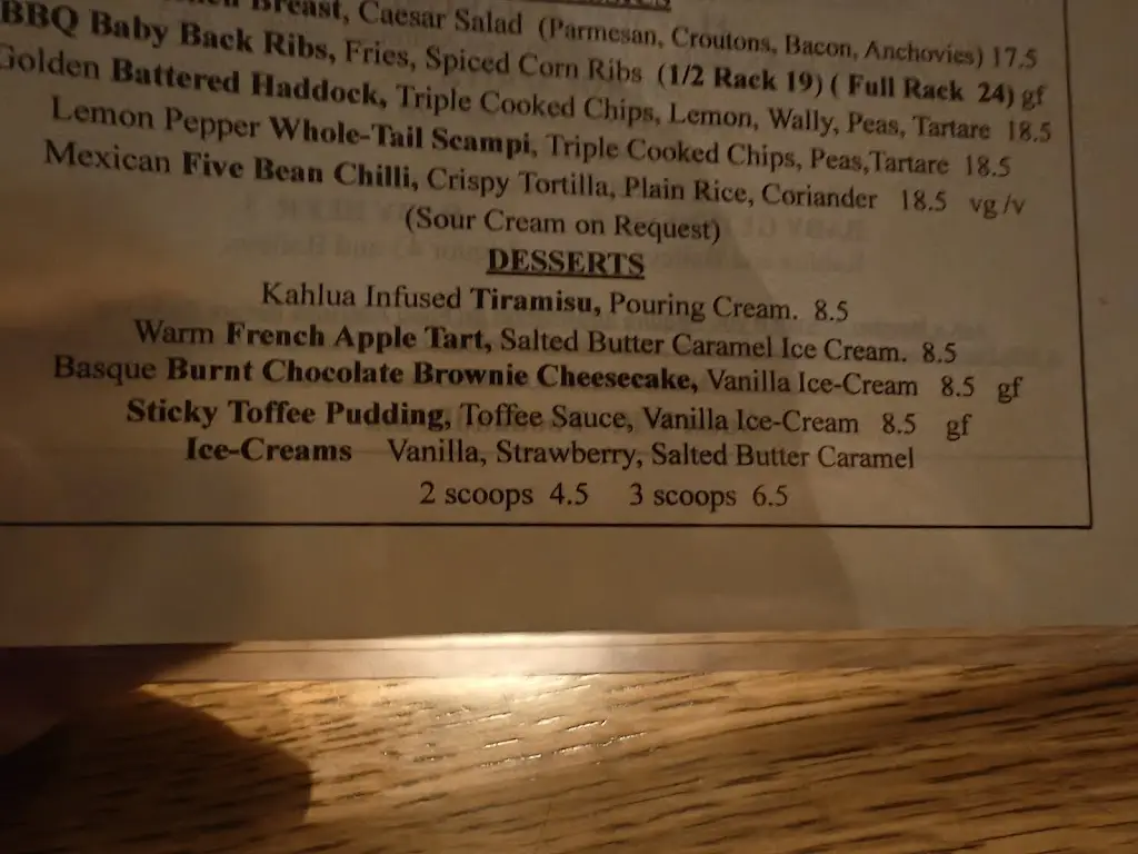 Menu_The Thatchers_Hatfield Heath_image_4