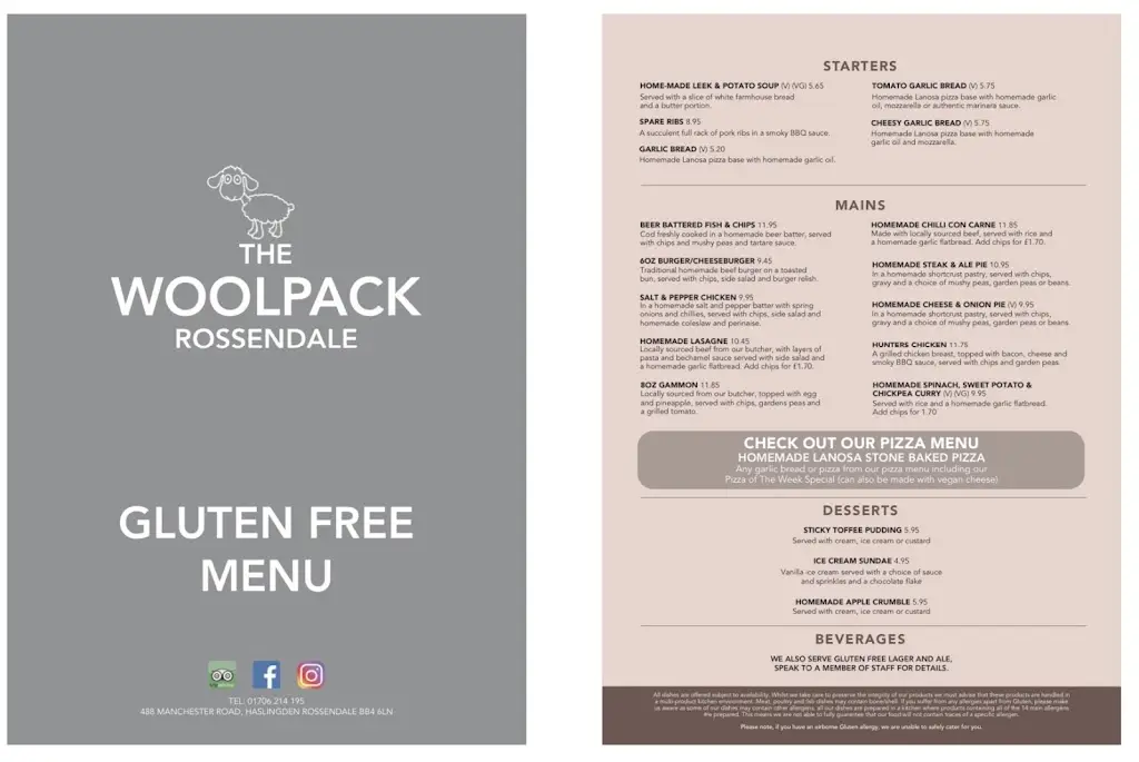 Menu_The Woolpack_Haslingden_image_2