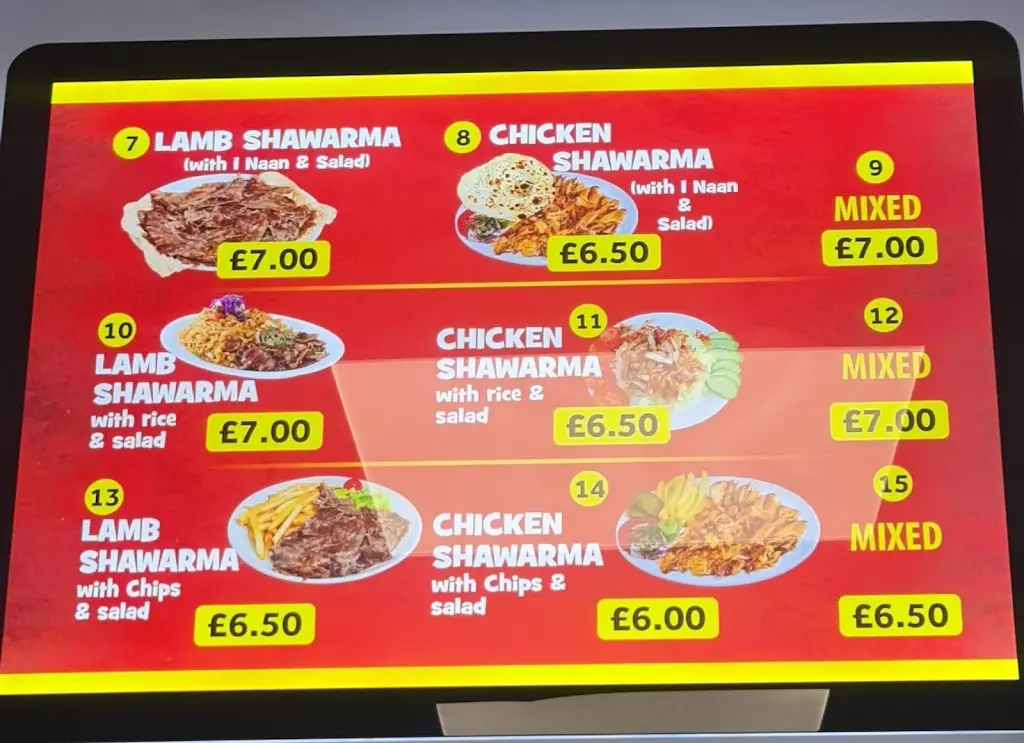 Menu_Tasty shawarma_Haslingden_image_4