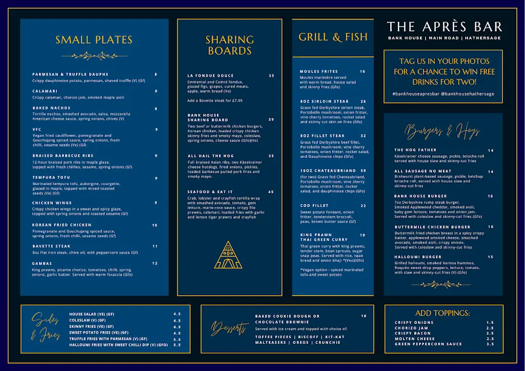 Menu_Bank House Hathersage_Hathersage_image_1
