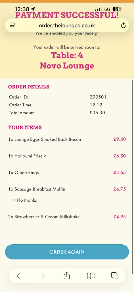 Craig Iwko_Novo Lounge_Harlow_review