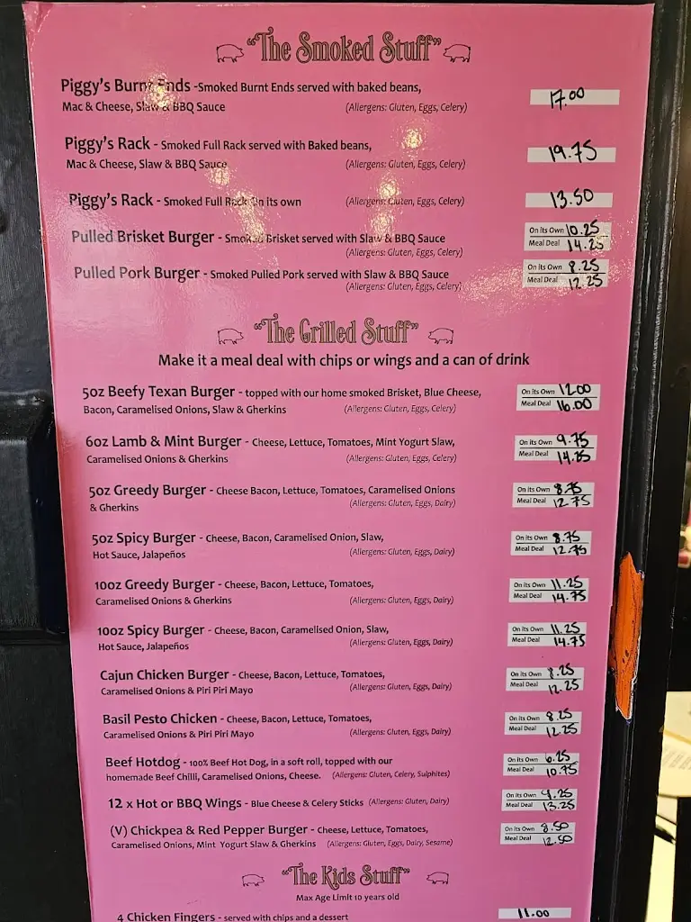 Menu_Two greedy pigs_Harlow_image_1