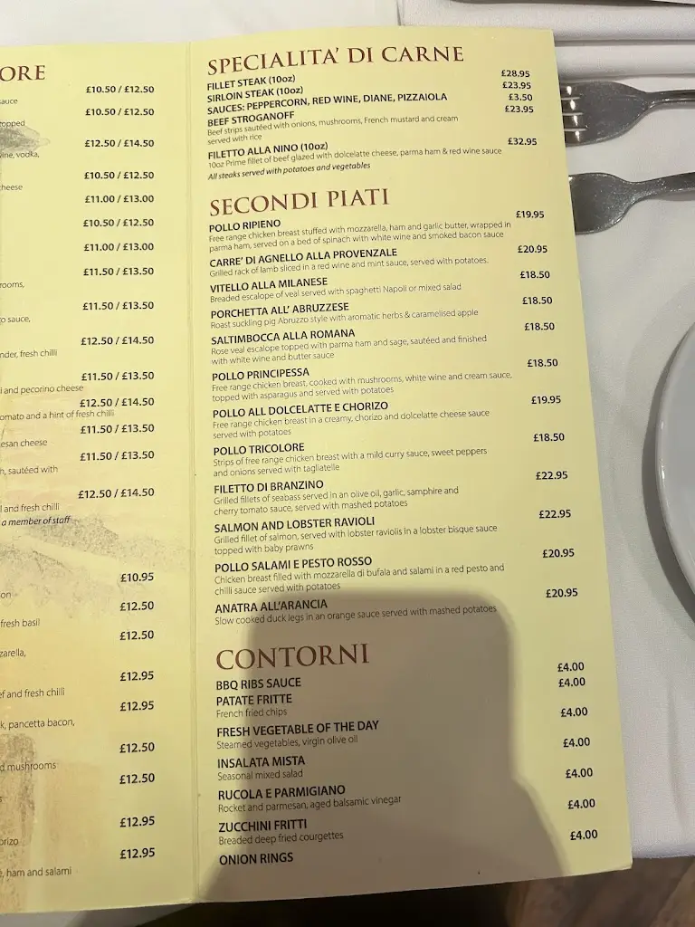 Menu_Nino's Restaurant_Bacup_image_1