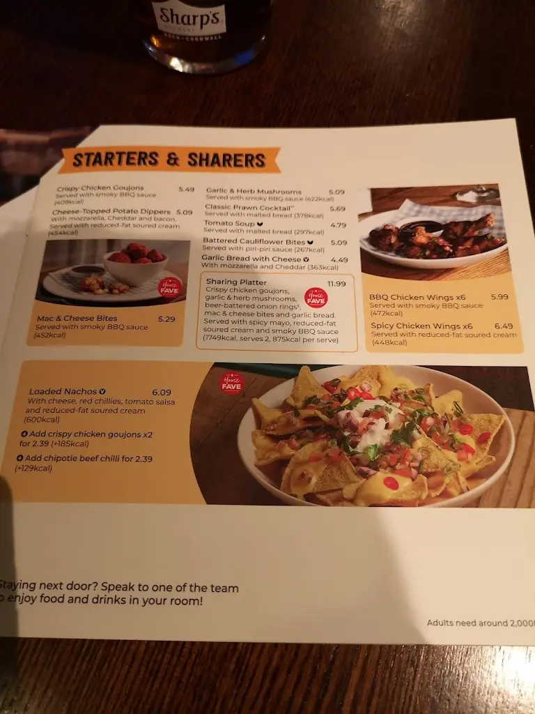 Menu_Potters Arms Cookhouse + Pub_Harlow_imagen_2