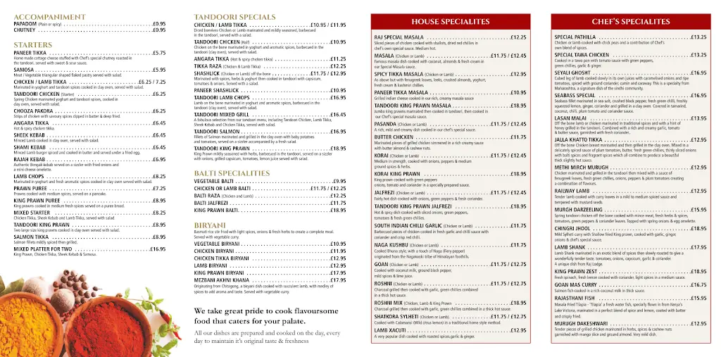 Menu_Raj Lodge_Harlow_image_1