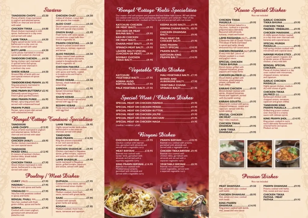 Menu_Bengal Cottage_Harlow_image_3