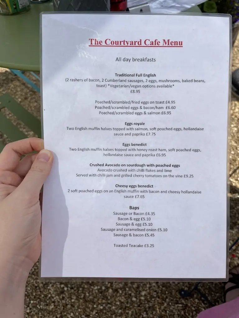Menu_The Courtyard Café_Haslemere_image_3