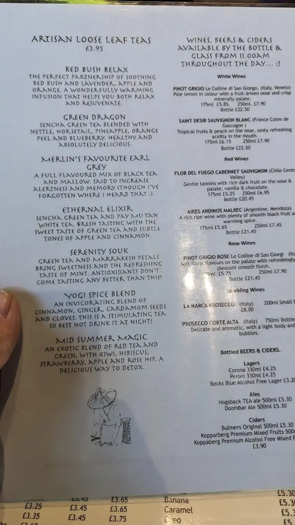 Menu_Hemingways of Haslemere_Haslemere_image_4