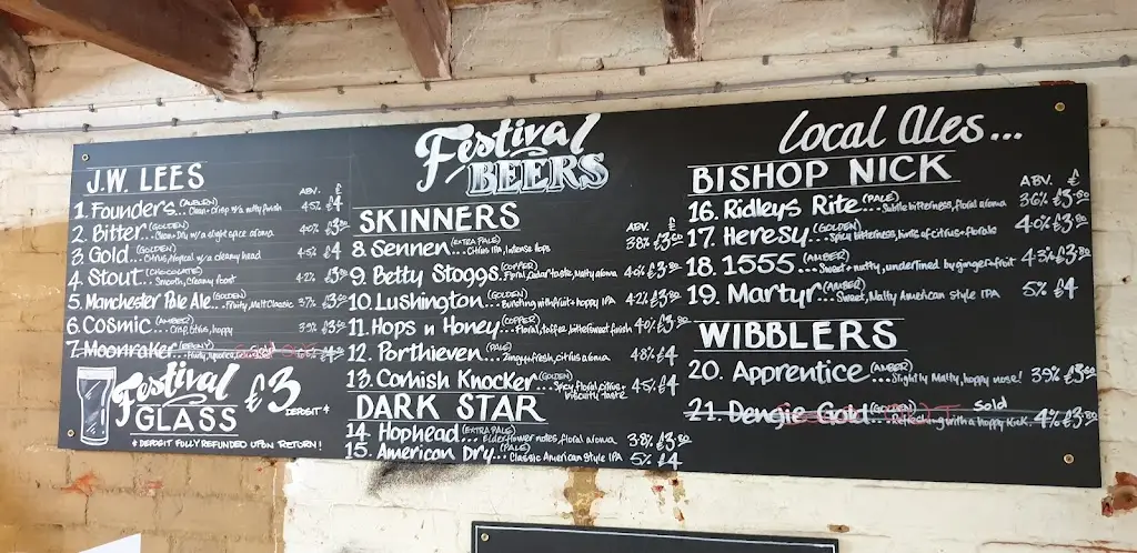 Menu_The Cross Keys_Hatfield Peverel_image_1