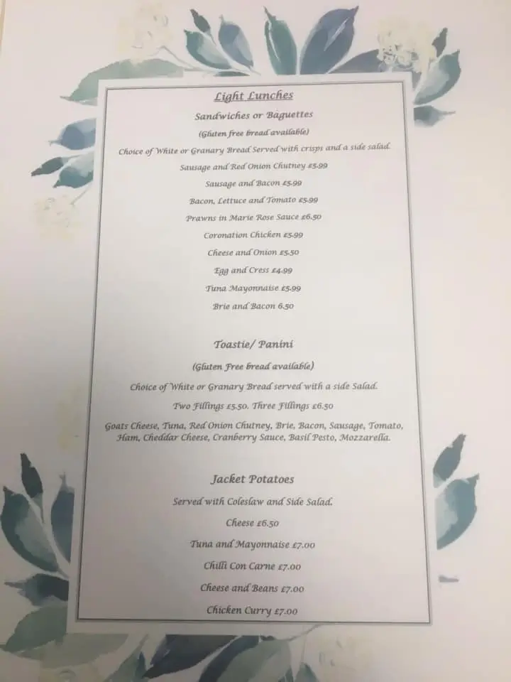 Menu_Carrie's Kitchen_Hatfield Peverel_image_3