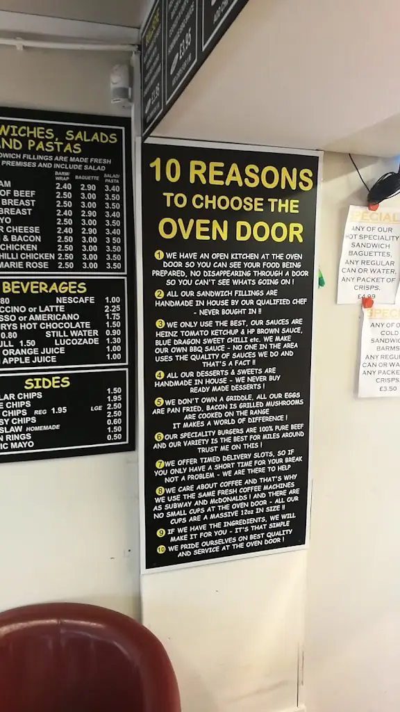 Menu_The Oven Door Cafe & Sandwich Shop_Haydock_image_3