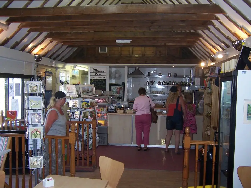 Hatton Locks Cafe restaurant in Hatton