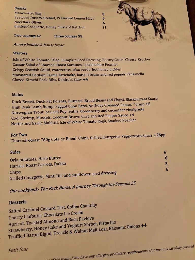 Menu_The Pack Horse Hayfield_Hayfield_image_1