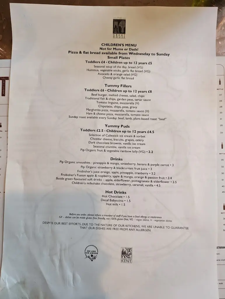 Menu_The Great House_Hawkhurst_image_3