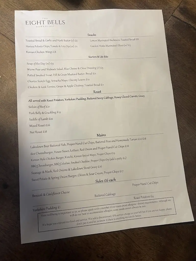 Menu_The Eight Bells_Hawkhurst_image_2