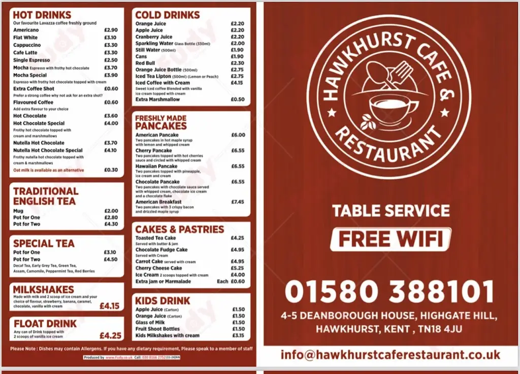 Menu_Hawkhurst Cafe & Restaurant_Hawkhurst_image_2