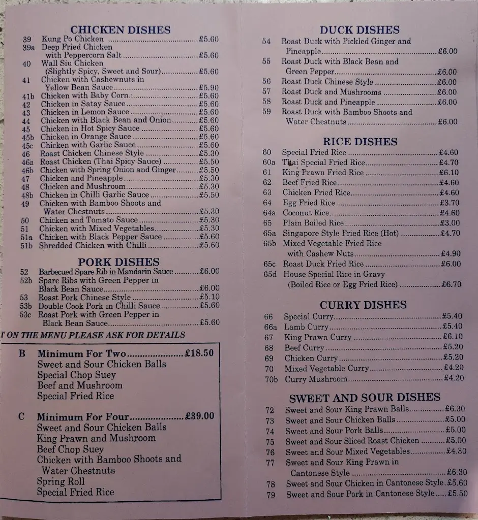 Menu_Lovely's of Hawkhurst_Hawkhurst_immagine_2