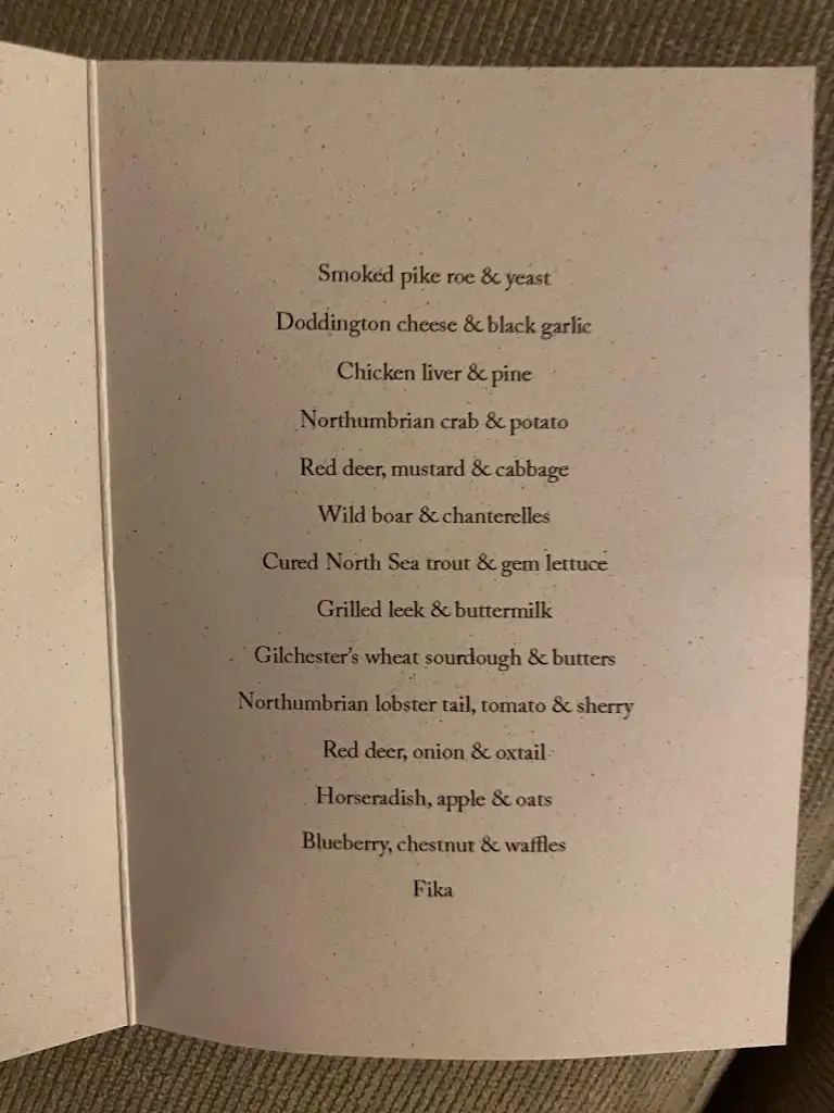 Menu_Restaurant Hjem_Haydon Bridge_image_1