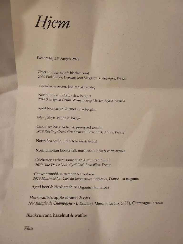 Menu_Restaurant Hjem_Haydon Bridge_image_3