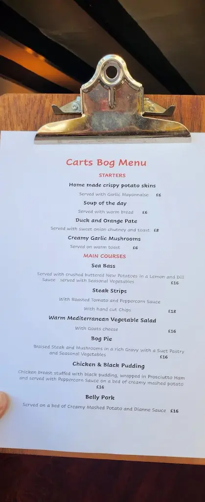 Menu_Carts Bog Inn_Haydon Bridge_image_3