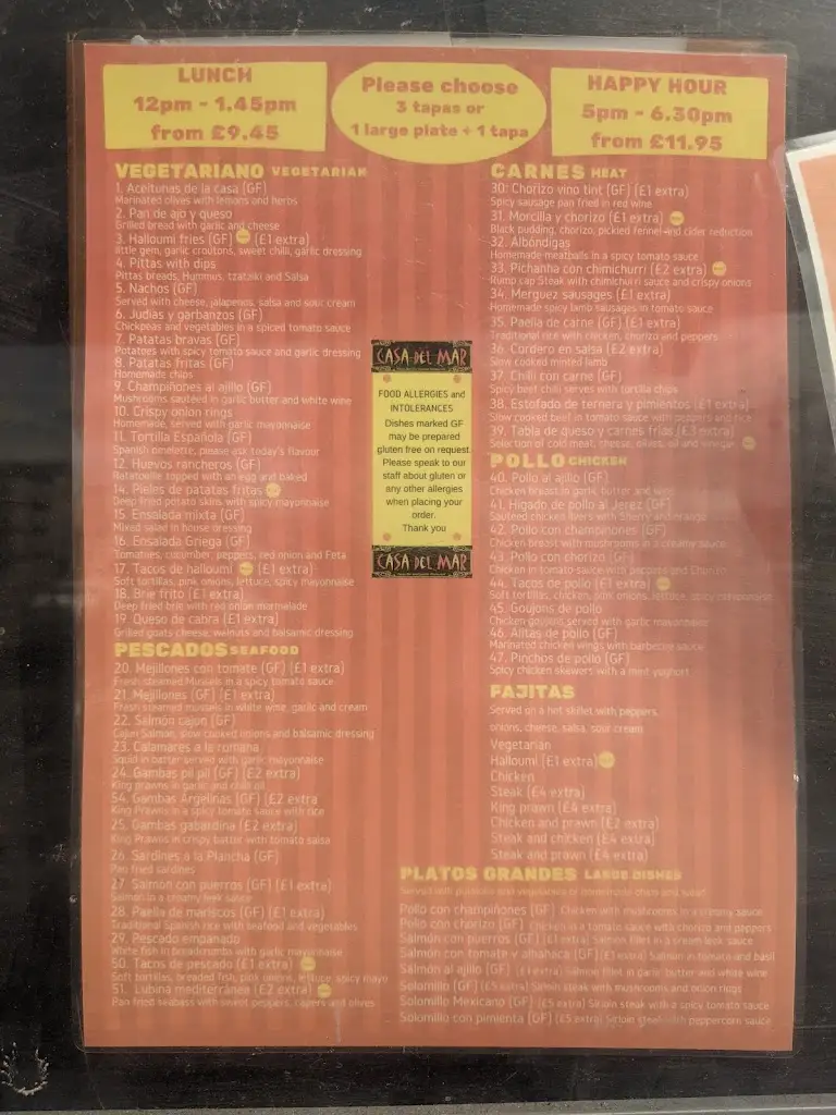 Menu_Casa del Mar_Hartlepool_image_3