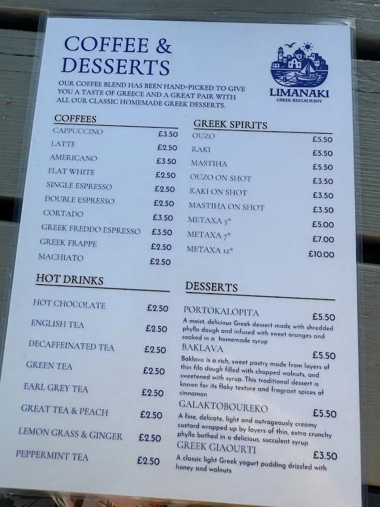 Menu_Limanaki Greek Restaurant UK_Hartlepool_image_3