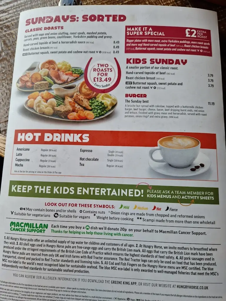 Menu_The Stag & Monkey_Hartlepool_image_2