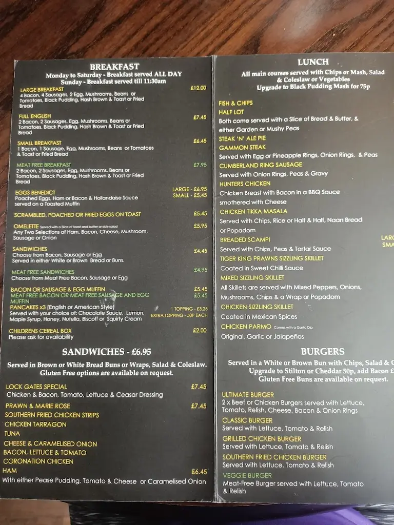 Menu_Lock Gates_Hartlepool_imagen_2