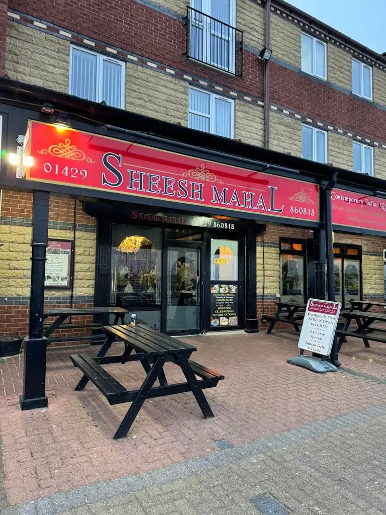Sheesh Mahal restaurant in Hartlepool