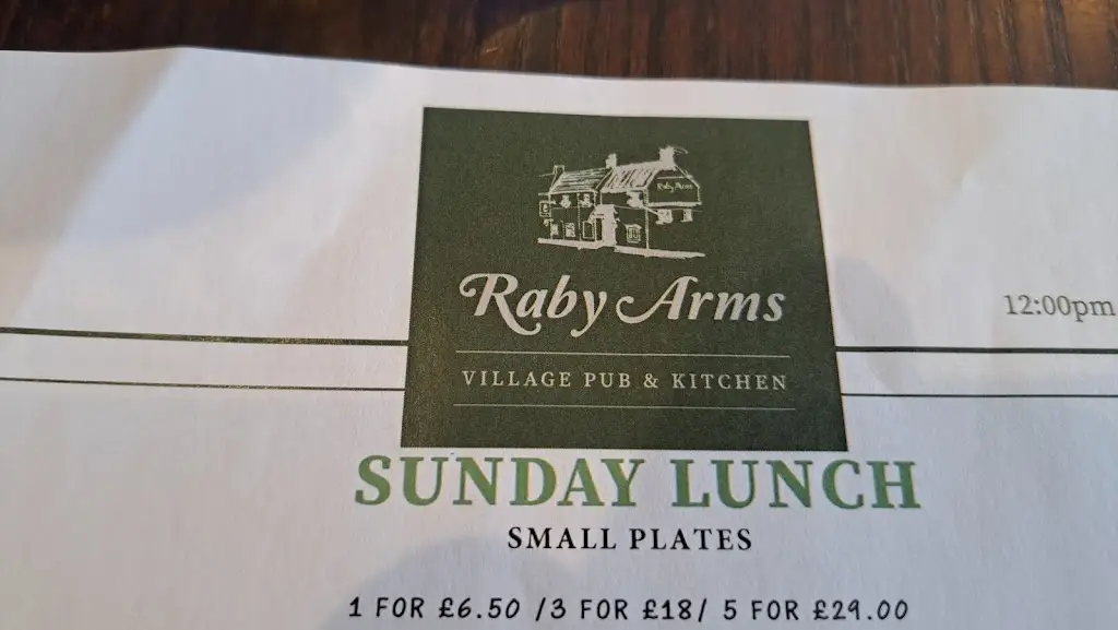 anthony chaletzos_The Raby Arms - Village Pub and Kitchen_Hartlepool_review