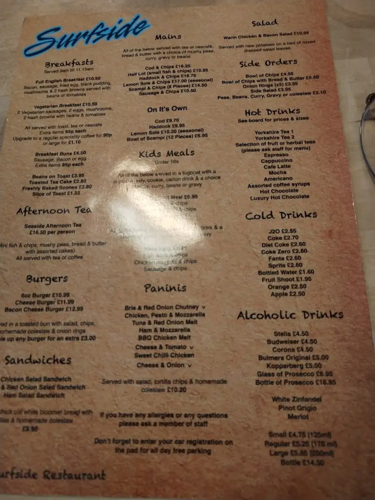 Menu_Surfside Fish Bar & Restaurant_Hartlepool_image_2