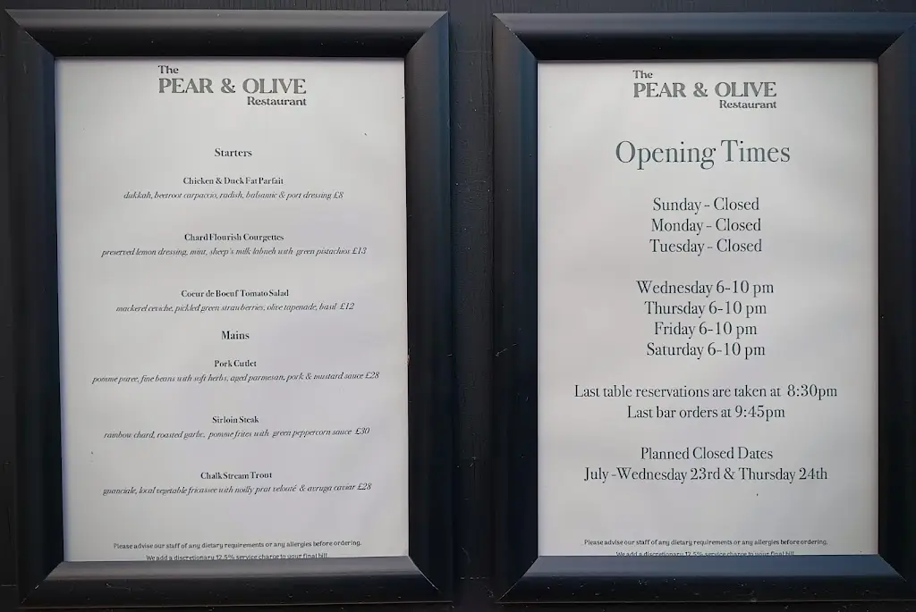 Menu_The Pear & Olive Restaurant_Balsham_image_4