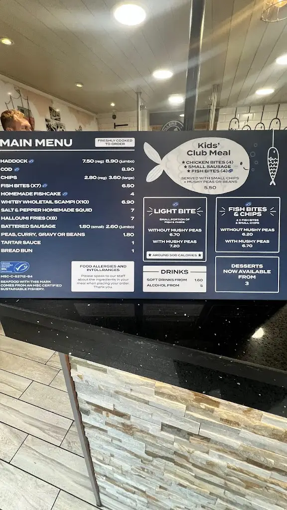 Menü_Millers Fish & Chips_Haxby_Bild_4