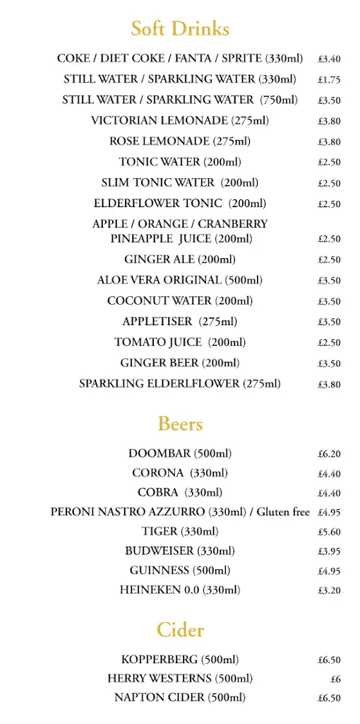 Menu_3 Flavours restaurant and wine bar_Banbury_image_1