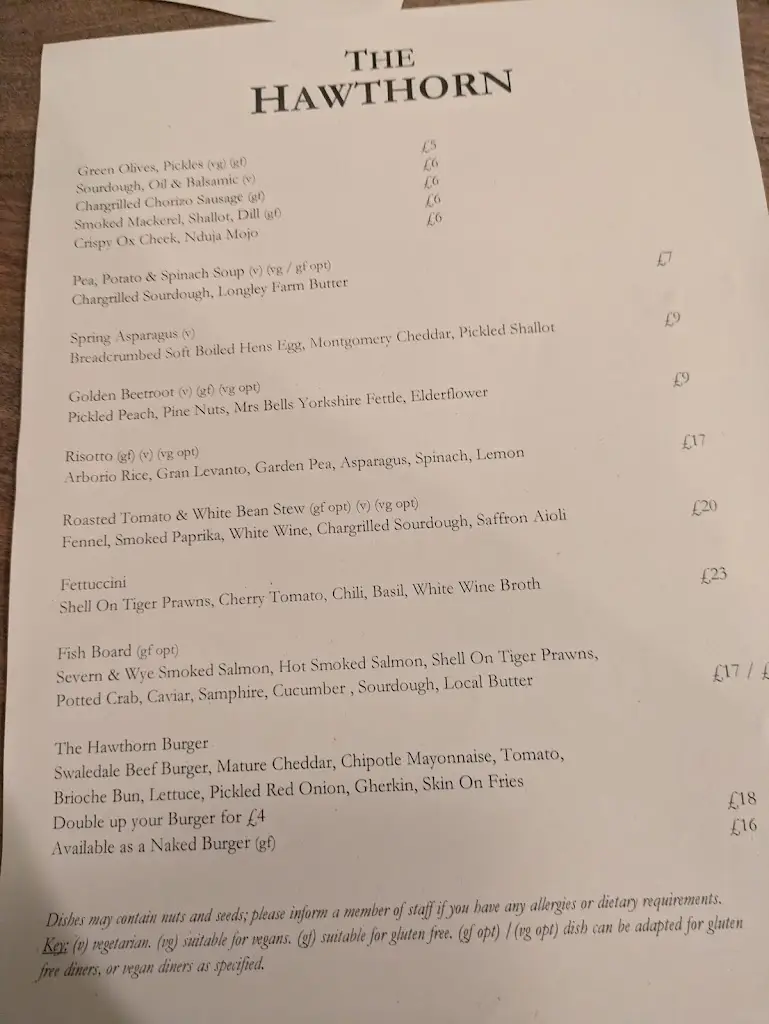 Menu_The Hawthorn_Haworth_image_1