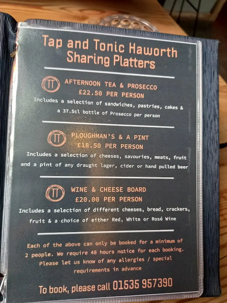 Menu_Tap and Tonic Haworth_Haworth_image_1