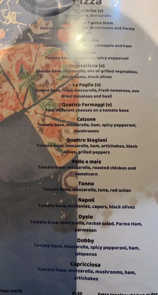 Menu_La Foglia - Italian Restaurant_Banbury_imagen_3
