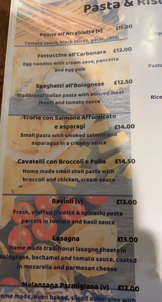Menu_La Foglia - Italian Restaurant_Banbury_imagen_4
