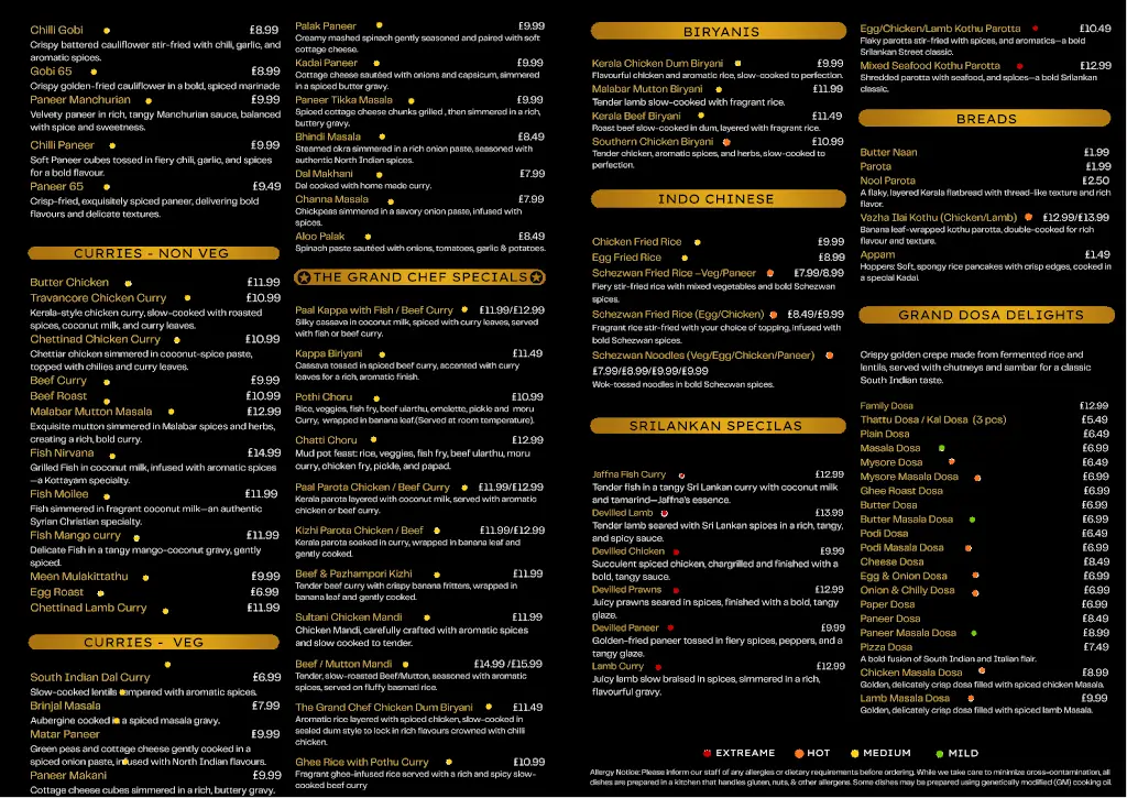 Menu_The Grand Chef Restaurant_Hayes_image_1