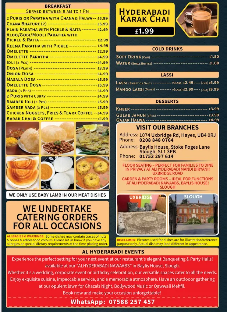 Menu_AL-Hyderabadi Biryani & Grill Hayes_Hayes_image_1