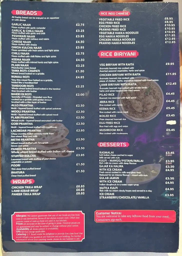 Menu_GT Road Restaurant Hayes_Hayes_image_1