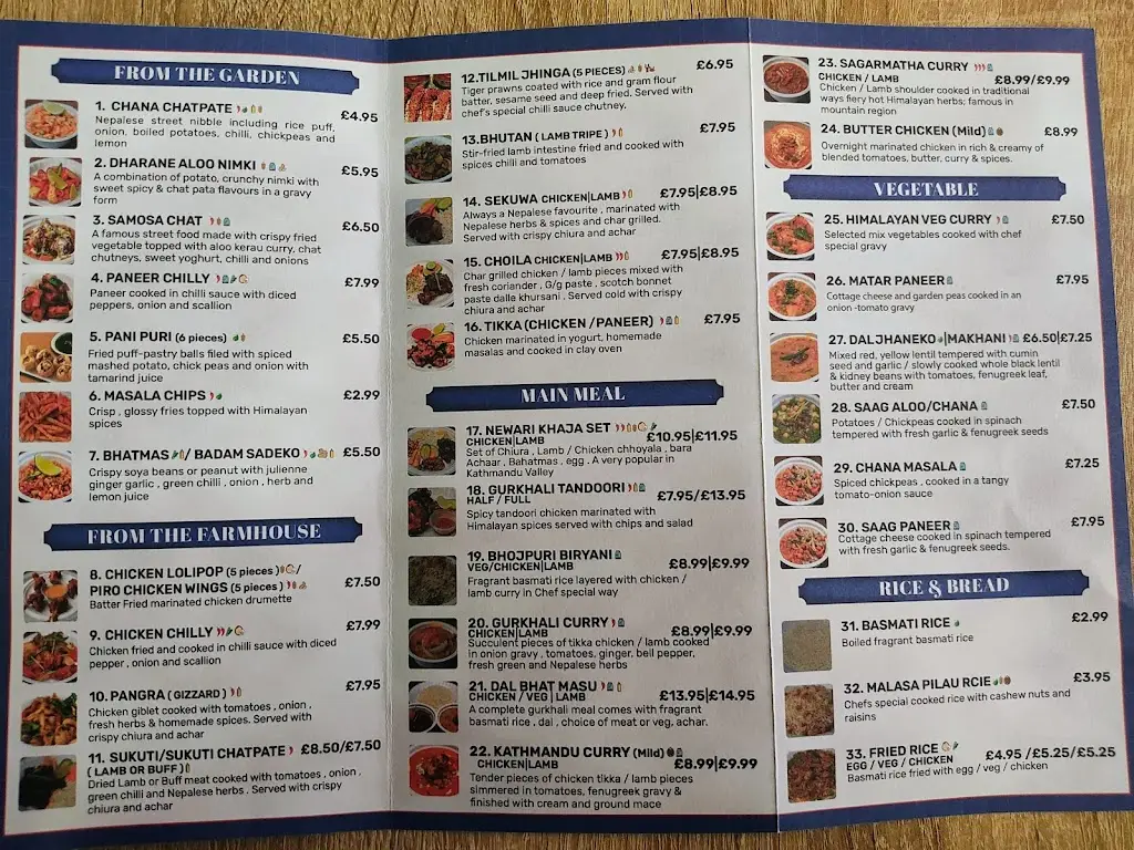 Menu_Namaste Gurkha - Hayes_Hayes_image_2