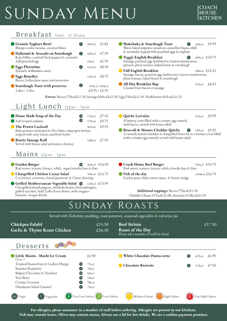 Menu_The Coach House Kitchen_Hatfield_image_2