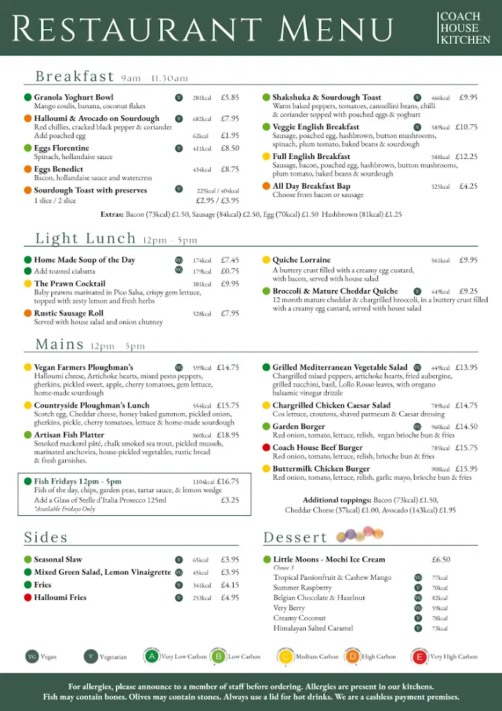 Menu_The Coach House Kitchen_Hatfield_image_4