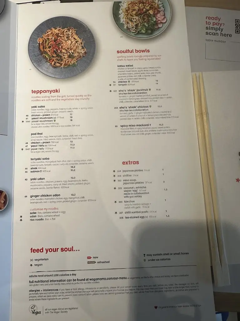 Menu_wagamama hatfield galleria_Hatfield_image_2