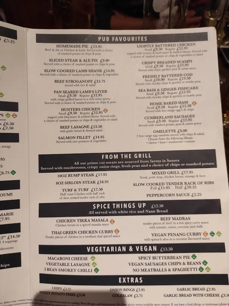 Menu_Sibthorpe Arms_Hatfield_image_2