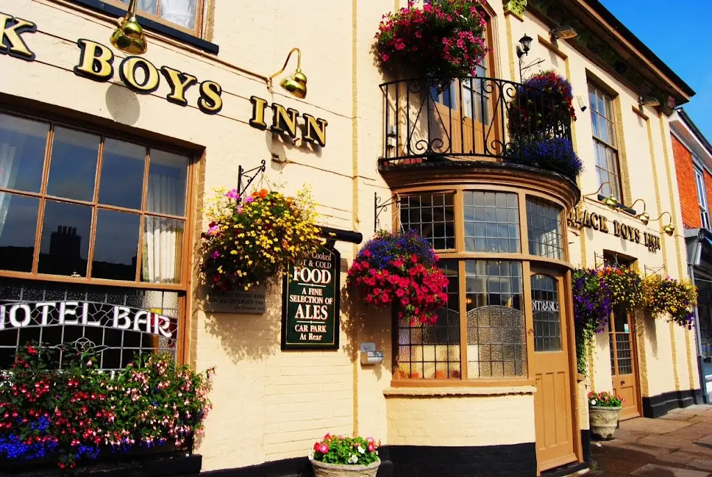 The Black Boys Hotel restaurant in Aylsham